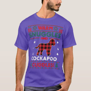 Cockapoo Dog Weihnachts Pajama Dog Pet Ugly Christ T-Shirt
