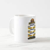 Cockapoo-Eltern-Ranglistensystem Lustiges Besitzer Kaffeetasse (Vorderseite Links)