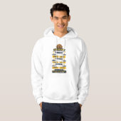 Cockapoo-Eltern-Rangsystem Lustiges Besitzer-Gesch Hoodie (Vorne ganz)