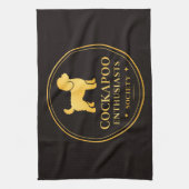 Cockapoo Enthusiast Society  Geschirrtuch (Vertikal)