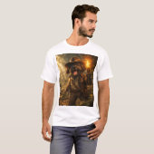 Cockapoo Explorer T-Shirt Abenteuer Hundegeschenk (Vorne ganz)