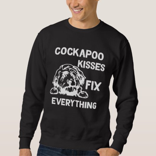Cockapoo fix everything sweatshirt (Vorderseite)