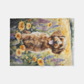 Cockapoo Fleecedecke (Vorderseite (Horizontal))