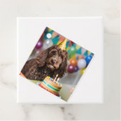 Cockapoo Geburtstagsparty Geschenkanhänger (Beispiel)
