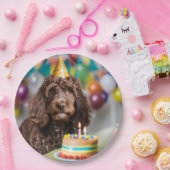 Cockapoo Geburtstagsparty Pappteller (Party)