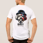 Cockapoo-Geschenk T-Shirt für Hundebesitzer Tri-Blend Shirt (Rückseite)