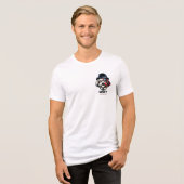 Cockapoo-Geschenk T-Shirt für Hundebesitzer Tri-Blend Shirt (Vorderseite voll)