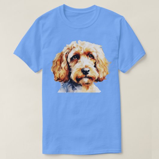 Cockapoo-Gesicht T-Shirt (Design vorne)