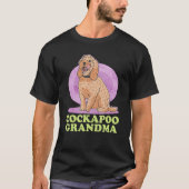 Cockapoo Grandma Spoodle Dog Owner Cockapoo T-Shirt (Vorderseite)