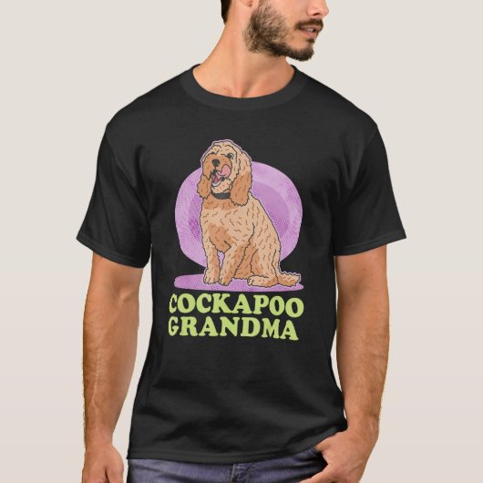 Cockapoo Grandma Spoodle Dog Owner Cockapoo T-Shirt (Vorderseite)