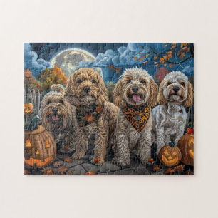 Cockapoo Halloween Spooky Puzzle