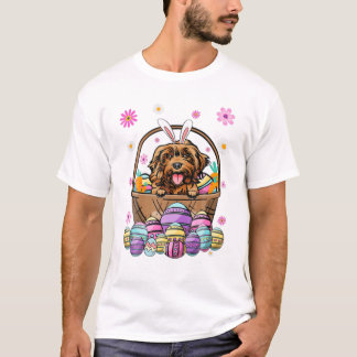Cockapoo Hund Frohen Ostertag T-Shirt