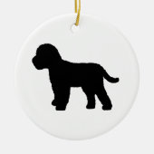 Cockapoo Hund Keramikornament (Vorne)