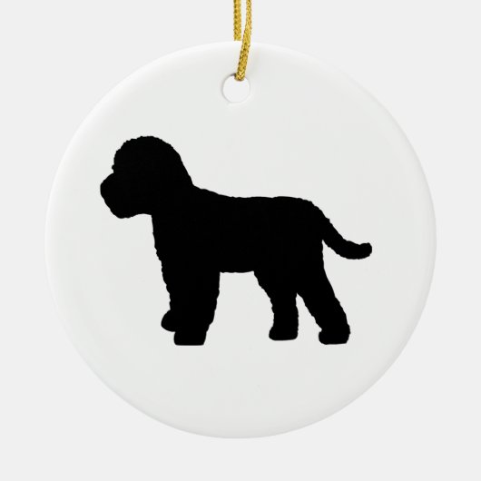 Cockapoo Hund Keramikornament (Vorne)