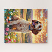 Cockapoo Hund Puzzle (Horizontal)