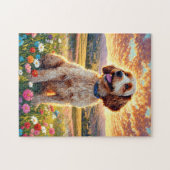 Cockapoo Hund Puzzle (Horizontal)