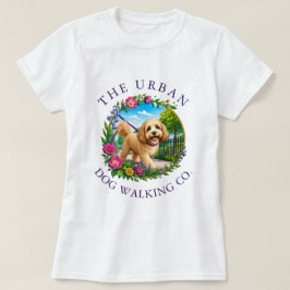 Cockapoo-Hunde-Spaziergang-Trainingskleidung T-Shirt