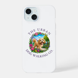 Cockapoo-Hunde-Spaziergang-Zubehör iPhone-Hülle iPhone 15 Hülle