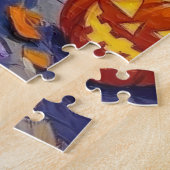 Cockapoo Hunde Trick-oder-Treating Halloween-Kostü Puzzle (Seite)