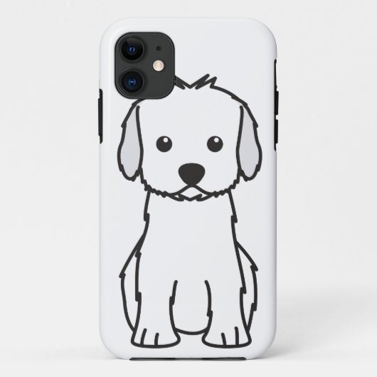 Cockapoo HundeCartoon Case-Mate iPhone Hülle (Rückseite)