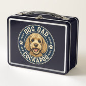 Cockapoo-Hundefreund-Lunchbox Metall Brotdose (Vorderseite)