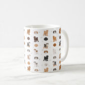 Cockapoo-Hundemischung Kaffeetasse (VorderseiteRechts)
