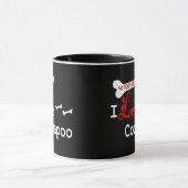 Cockapoo (i-Liebe) Tasse (Zentrum)
