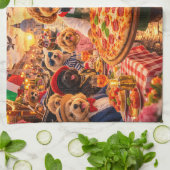 Cockapoo Italienischer Luxus Geschirrtuch (Gefaltet)