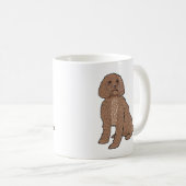 Cockapoo Kaffeetasse (VorderseiteRechts)