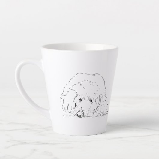Cockapoo-Kaffeetassen, Geschenkideen für Hundebesi Milchtasse (Links)