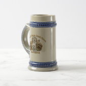Cockapoo kann nicht nur ein Geschenk haben Bierglas (Vorderseite Links)