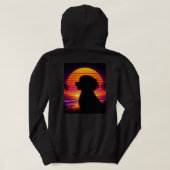 Cockapoo Kapuzenpullover Geschenk Ästhetik Hunde L Hoodie (Design Rückseite)
