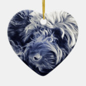 Cockapoo Keramik Ornament (Vorne)