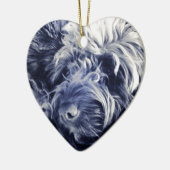 Cockapoo Keramik Ornament (Links)