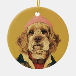 Cockapoo Keramik Ornament