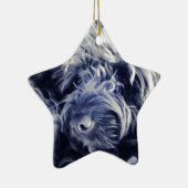 Cockapoo Keramik Ornament (Rechts)