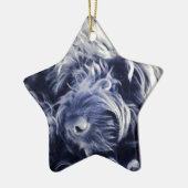 Cockapoo Keramik Ornament (Links)