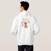 Cockapoo Kisses Valentine Wishes Dog Lover Hoodie (Schwarz voll)