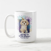 Cockapoo Last Paw-ty 2026! Happy New Year Kaffeetasse (Links)