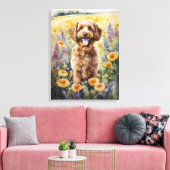 Cockapoo Leinwanddruck (Insitu (Wohnzimmer))