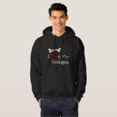 Cockapoo Liebhaber Geschenke Hoodie (Vorne ganz)