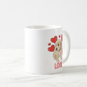 Cockapoo Love Kaffeetasse (VorderseiteRechts)