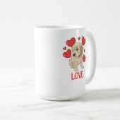 Cockapoo Love Kaffeetasse (VorderseiteRechts)