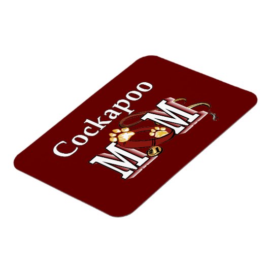 Cockapoo Mama Geschenke Magnet (Linke Seite)