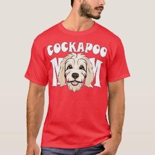 Cockapoo-Mama Niedliche Hundemütter Tag Frauen T-Shirt