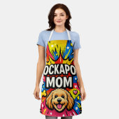 Cockapoo-Mama-Schürze Hunde-Liebhaber-Geschenk Koc Schürze (Getragen)