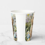 Cockapoo mit Ostereier Urlaub Pappbecher (Rechts)