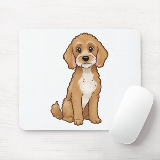Cockapoo mousepad (Mit Mouse)