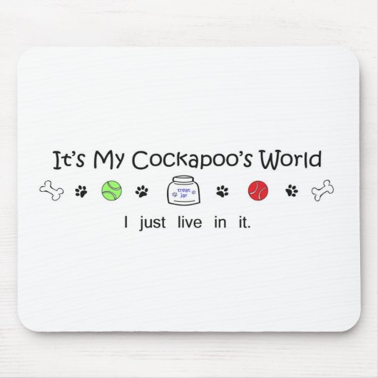 Cockapoo Mousepad (Vorne)