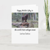 Cockapoo-Muttertagskarte Dankeskarte (Vorderseite)